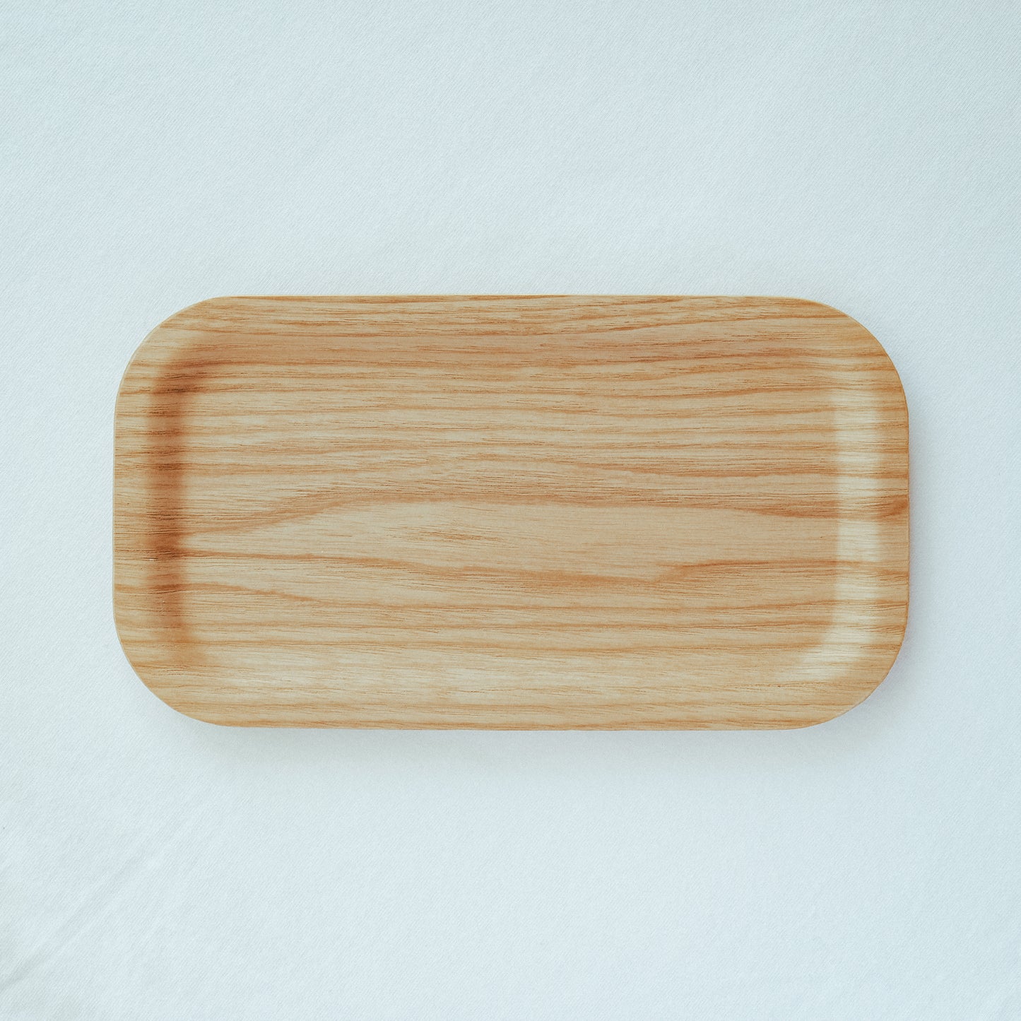 Nonslip Rectangular Wood Tray