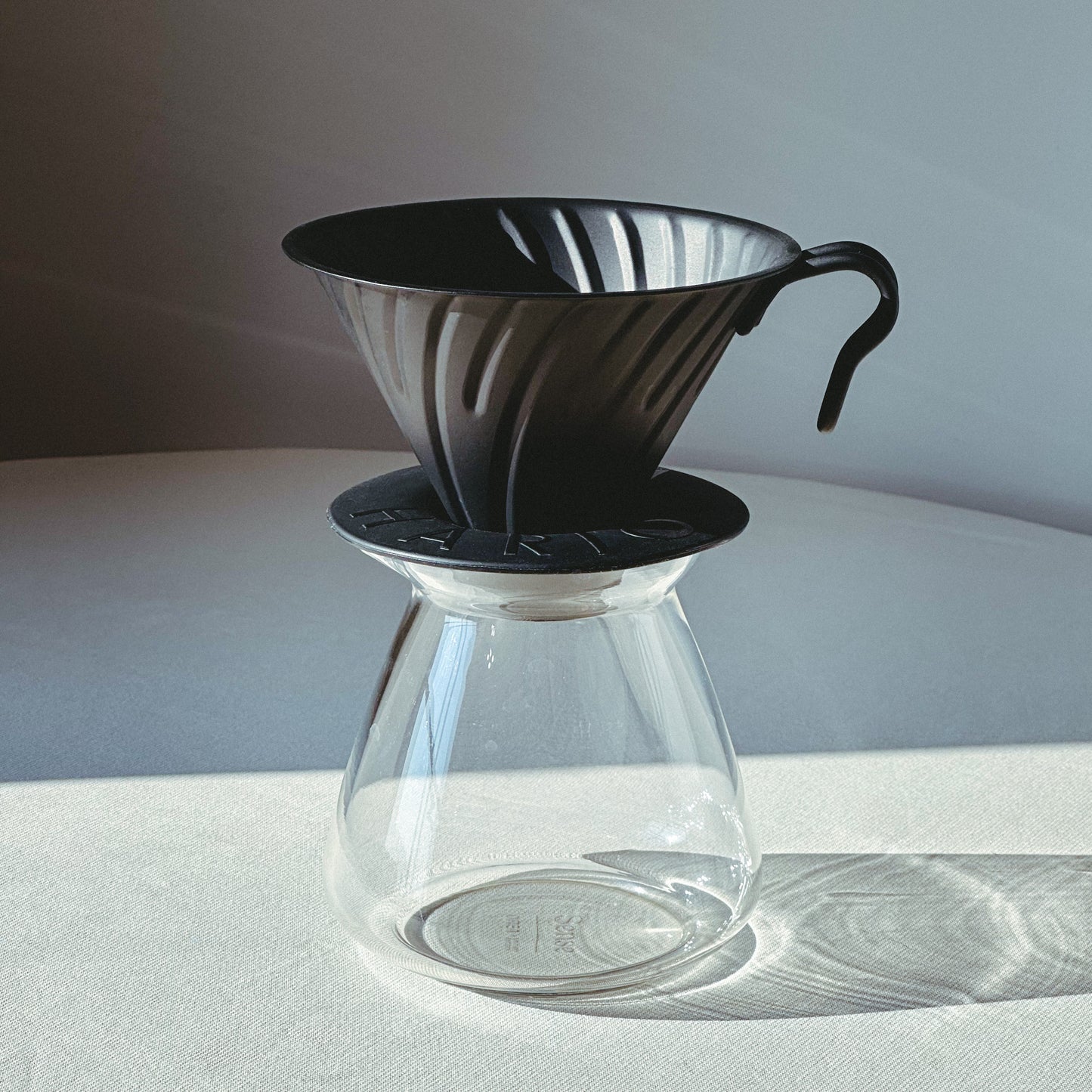 V60 Metal Coffee Dripper 02 - Black